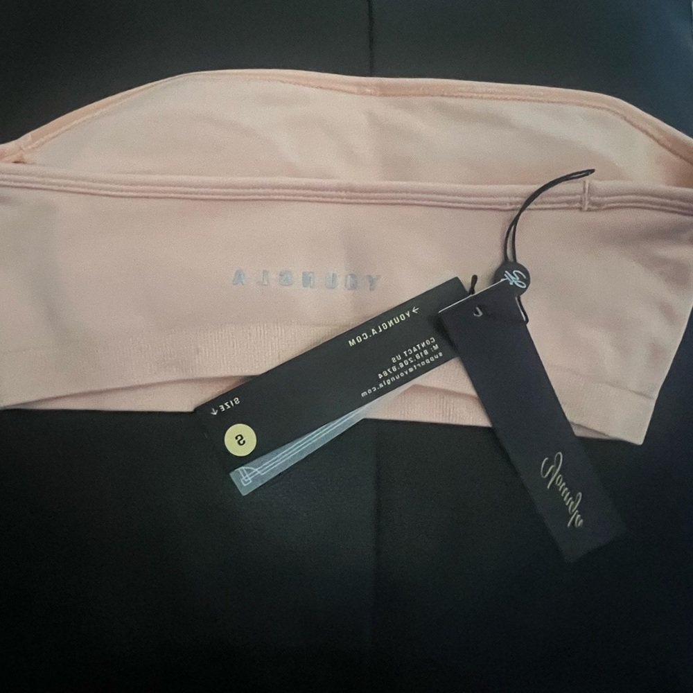 YLA Yoga Blush Bandeau Top - Picture 2 of 3